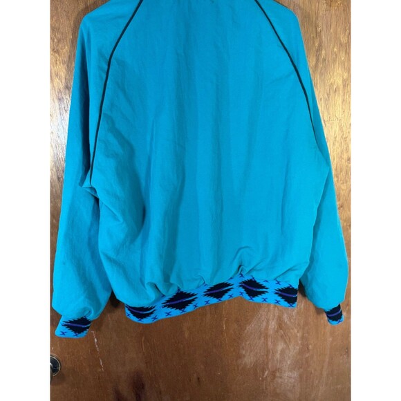 Vintage Western Aztec Lakeshire Bomber Jacket Large L USA - Picture 7 of 7